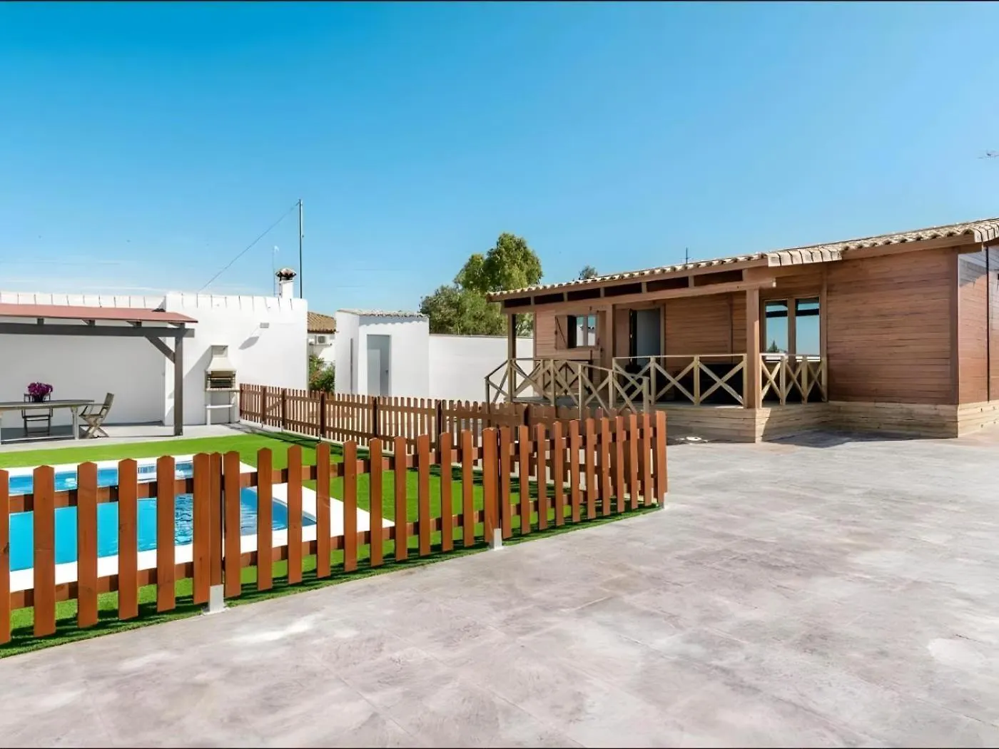 캠프장 Bungalow Para Familias Y Parejas 카디스 스페인